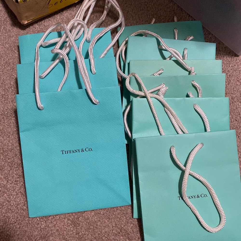 Tiffany & Co small paper bags